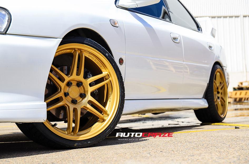 SUBARU WRX SF01 GOLD